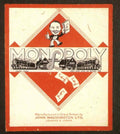 Monopoly Game Box 1950s Vintage Retro Advert Poster