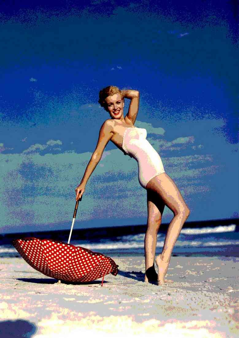 Monroe Marilyn 038 A4 Photo Print