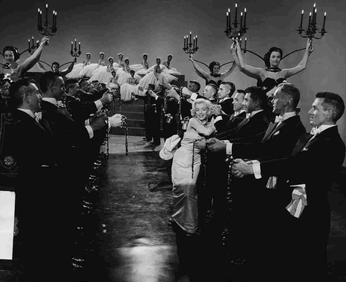 Monroe Marilyn Gentlemen Prefer Blondes 13 film star poster A4 Photo Print