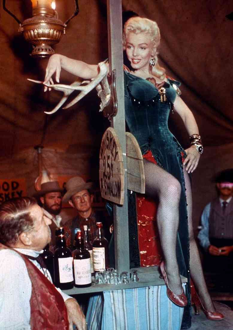 Monroe Marilyn River of No Return z3 A4 Photo Print