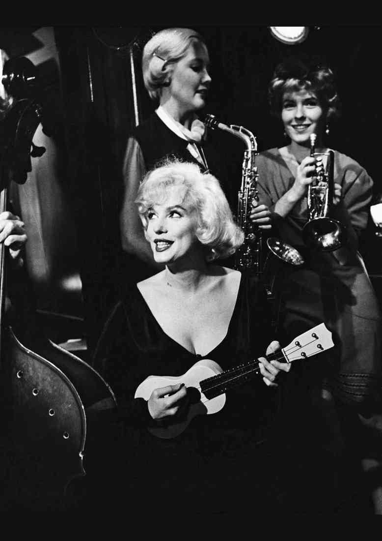 Monroe Marilyn Some Like it Hot 1 A4 Photo Print