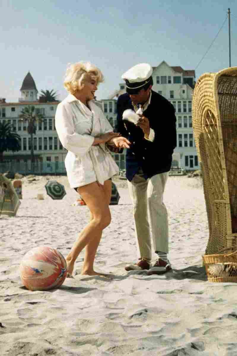 Monroe Marilyn Some Like it Hot z30 film star poster A4 Photo Print