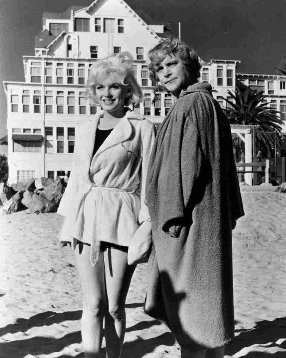 Monroe Marilyn Some Like it Hot z31 film star poster A4 Photo Print