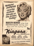 Monroe Niagara Poster 1950s Vintage Retro Advert Poster