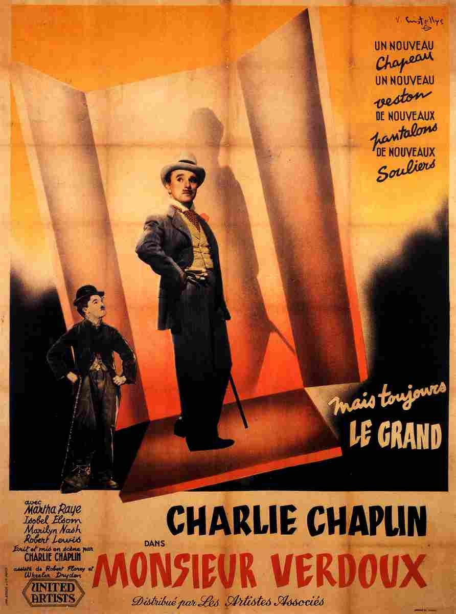 Monsieur Verdoux 04  film star poster A4 Photo Print
