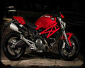 Monster 696 10 1 A4 Photo Print Motorbike Vintage Aged