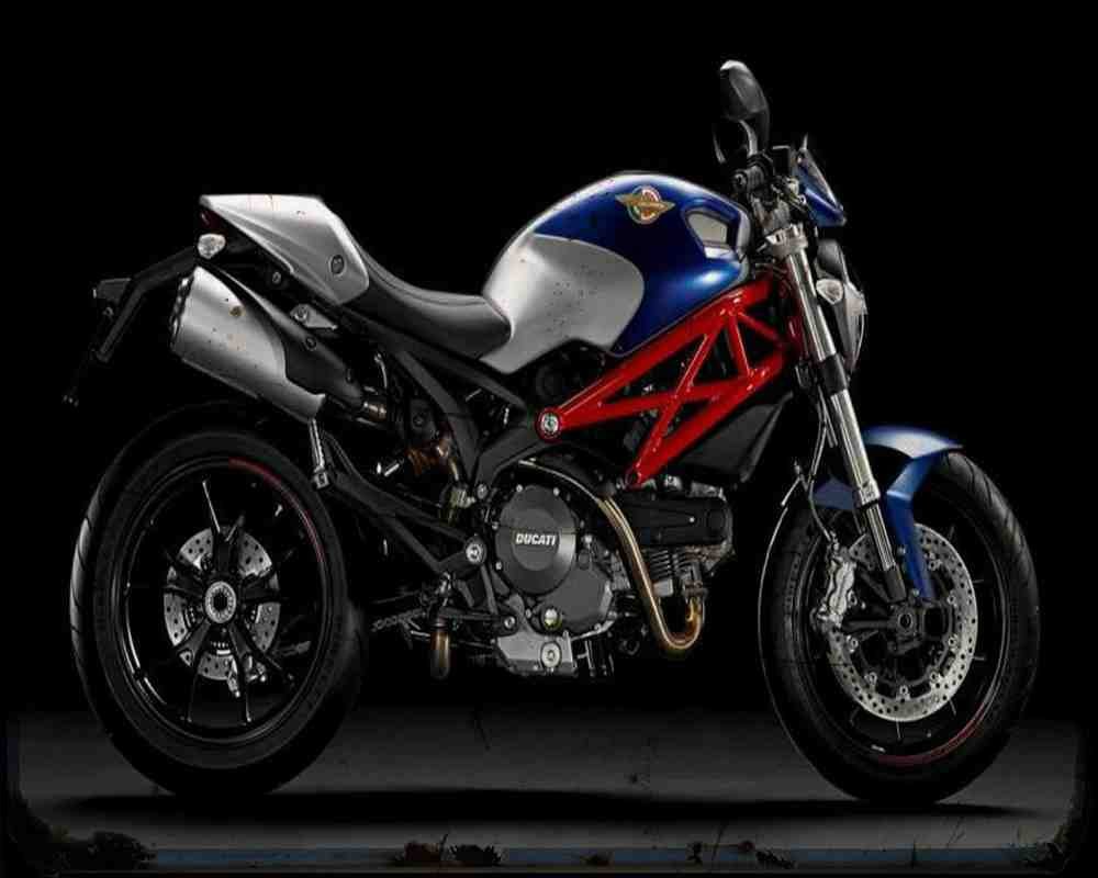 Monster 796 11 8 A4 Photo Print Motorbike Vintage Aged