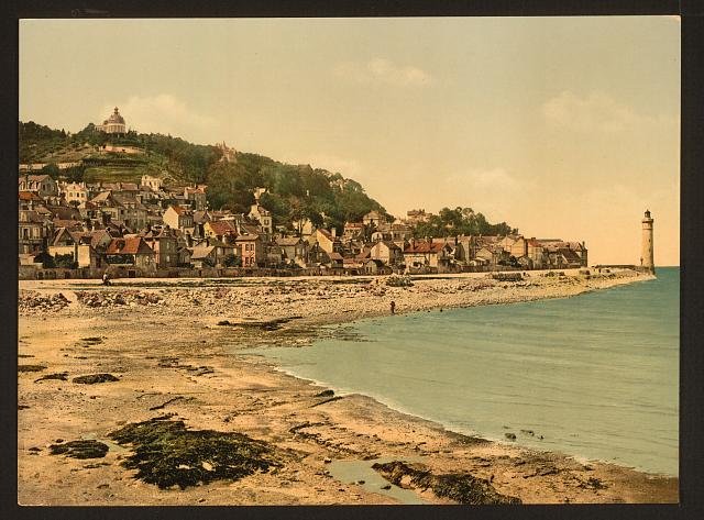 Mont Joli Honfleur Vintage A4 Photo Print