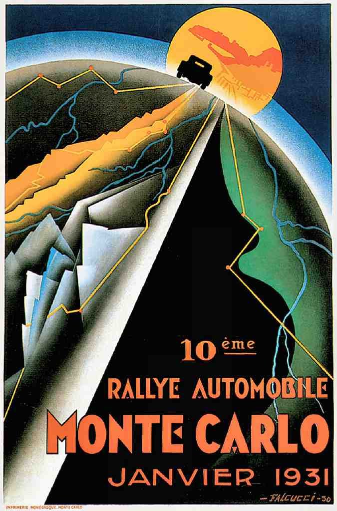 Monte Carlo 1931 Vintage A4 Photo Print