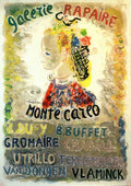 Monte Carlo by Terechkowitch Vintage Advert A4 Photo Print