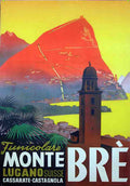MonteBre Vintage Advert A4 Photo Print