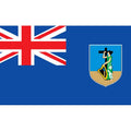 Montserrat Flag N3989 A4 Photo Print