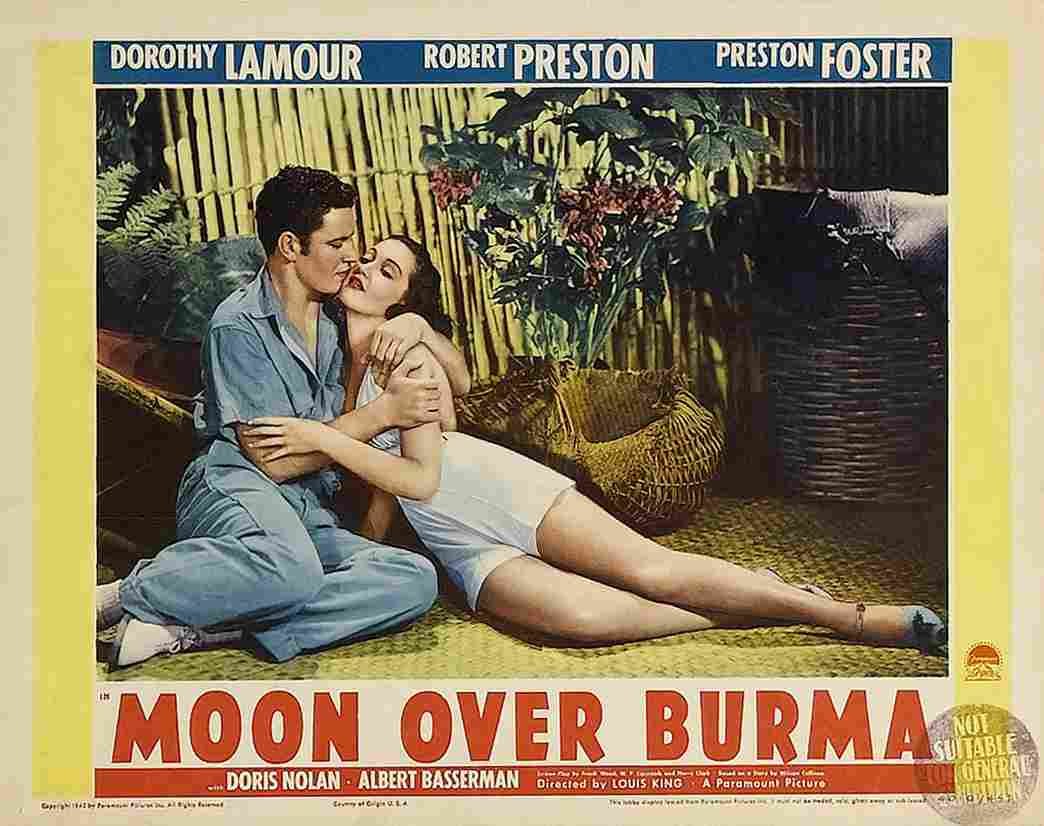 Moon Over Burma 03  film star poster A4 Photo Print