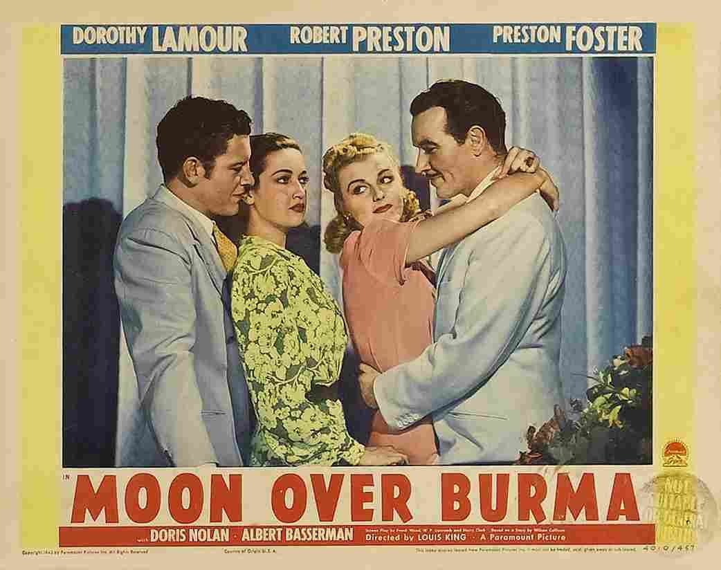 Moon Over Burma 06  film star poster A4 Photo Print