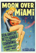 Moon Over Miami 01  film star poster A4 Photo Print