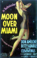 Moon Over Miami 02  film star poster A4 Photo Print