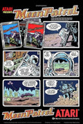 Moon Patrol Atari Vintage Retro Advert Poster A4 Photo Print