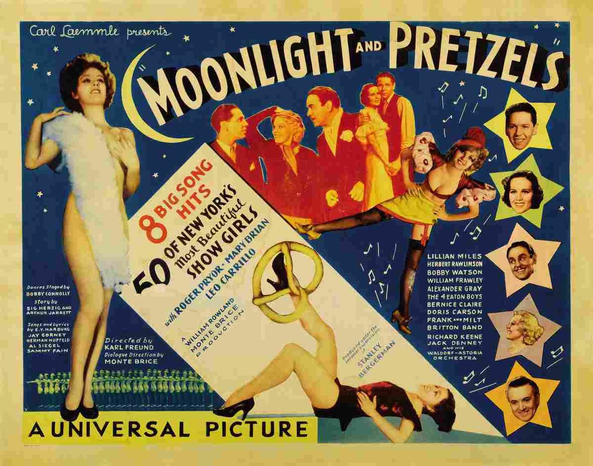Moonlight and Pretzels 02  film star poster A4 Photo Print
