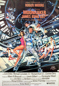 Moonraker James Bond 1 Vintage Retro Advert Poster A4 Photo Print