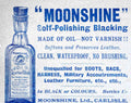 Moonshine Leather Polish Vintage Retro Advert Poster A4 Photo Print