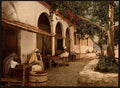 Moorish cafe Tunis Vintage A4 Photo Print