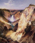 Moran Thomas Great Falls of Yellowstone 1898 A4 Photo Print