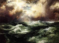 Moran Thomas Moonlit Seascape2 A4 Photo Print