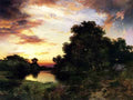 Moran Thomas Sunset on Long Island2 A4 Photo Print
