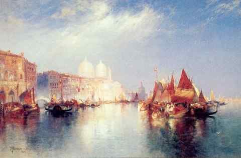 Moran Thomas The Grand Canal A4 Photo Print