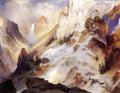 Moran Thomas Yellowstone Canyon A4 Photo Print