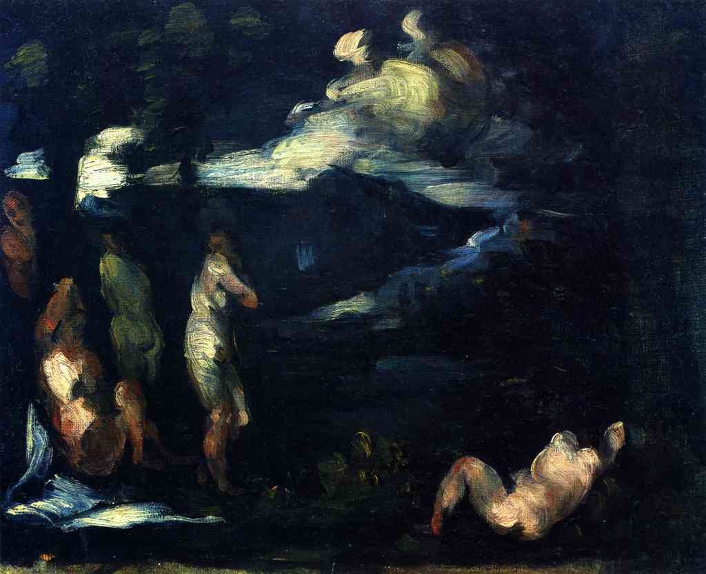 More Bathers Cezanne A4 Photo Print
