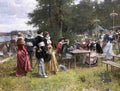 Moreau Adrien May Day 1885 A4 Photo Print