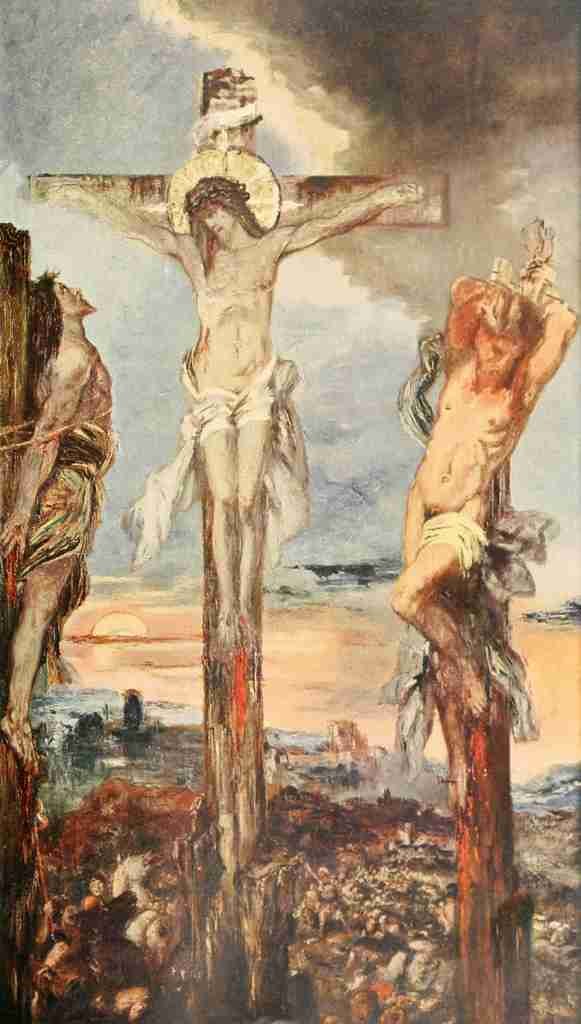 Moreau Gustave 1826 1898 LArt et les Artistes 80 Calvary A4 Photo Print