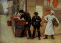 Moreau Paul C 1855 1931 Appletons Booklovers 1904 The Gourmet A4 Photo Print