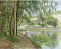 Moret canal du Loing 1902 by Pissarro A4 Photo Print