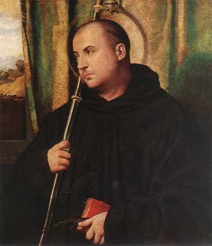 Moretto DBresciSaint Monk A4 Photo Print