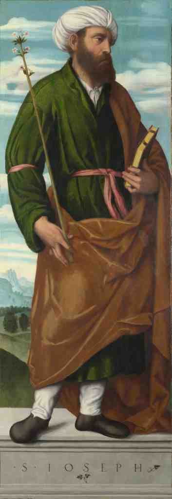 Moretto da Brescia Saint Joseph A4 Photo Print