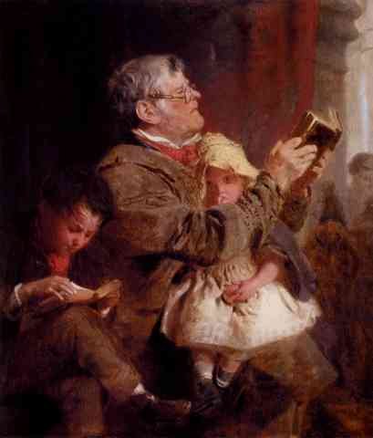 Morgan John Finding The Text A4 Photo Print