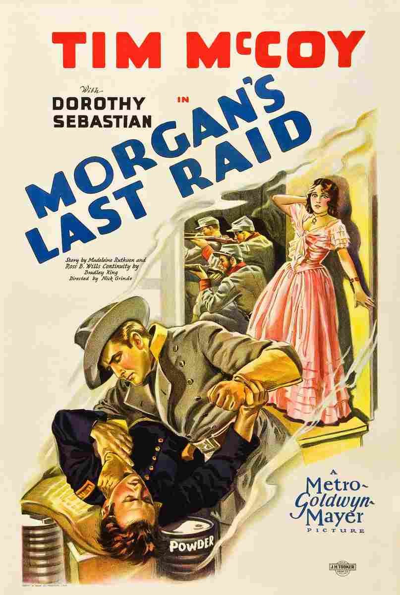 Morgans Last Raid 01  film star poster A4 Photo Print