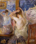 Morisot Berthe Before The Mirror A4 Photo Print