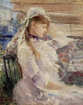 Morisot Berthe Behind The Blinds A4 Photo Print