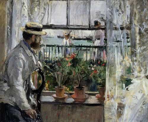 Morisot Berthe Eugene Manet On The Isle Of Wight A4 Photo Print