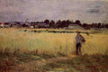 Morisot Berthe In The Wheat Fields At Gennevilliers A4 Photo Print