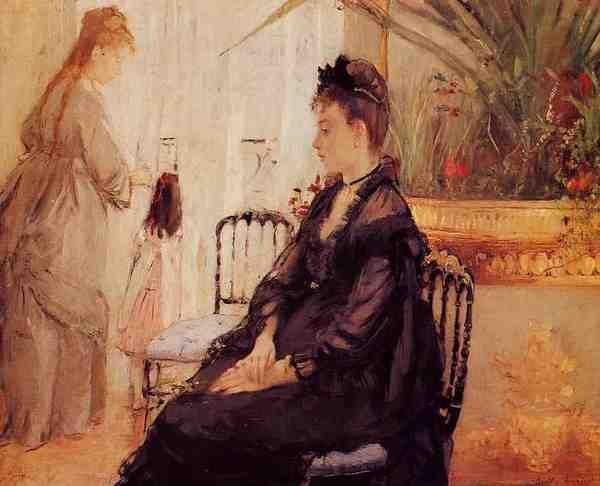 Morisot Berthe Interior A4 Photo Print