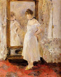 Morisot Berthe The Cheval Glass A4 Photo Print
