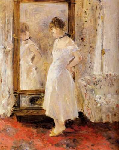 Morisot Berthe The Cheval Glass A4 Photo Print