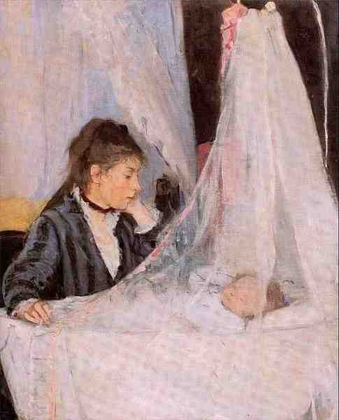 Morisot Berthe The Cradle A4 Photo Print