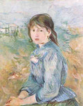 Morisot Berthe The Little Girl From Nice A4 Photo Print