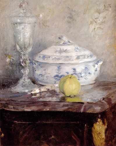 Morisot Berthe Tureen And Apple A4 Photo Print