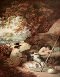 Morland George 1763 1804 54 1919 Shepherds Reposing A4 Photo Print